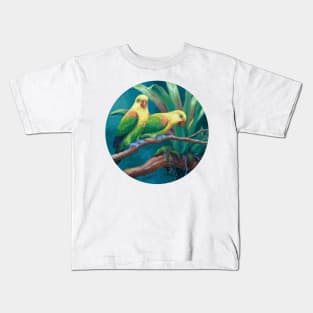 A Parroty Pair Kids T-Shirt